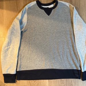 Mens j crew color block sweatshirt